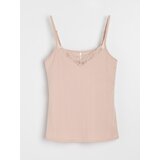 Sinsay Camisole top s ugrađenim grudnjakom i viskozom Slike
