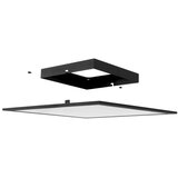 Eglo 31724 - prigušiva led plafonska svetiljka salobrena-z LED/21,5W/230V crna | Eponuda.com