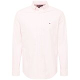 Tommy Hilfiger Košulja 'HERITAGE' mornarsko plava / roza / crvena | shoptok.hr