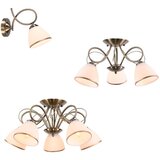  Brilagi - Zidna lampa FRED 1xE27/60W/230V bronzana | Eponuda.com