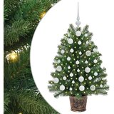  Umjetno božićno drvce s 150 LED svjetlima Zelena 95 cm PE i PVC Slike