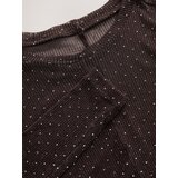 Next Majica čokolada / srebro / prozirna | shoptok.hr