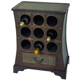 Deco Pleasure Smeđa vitrina za vino broj boca 9 kom, 46x58 cm – | shoptok.hr