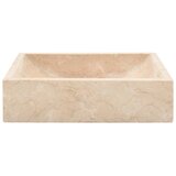  Umivaonik 45 x 30 x 12 cm mramorni visoki sjaj krem | shoptok.hr