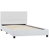 vidaXL Okvir za krevet od umjetne kože bijeli 100 x 200 cm | shoptok.hr