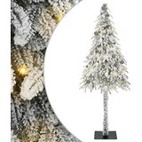  Božićno drvce s 300 LED svjetlima Bijelo 210 cm PE i čelik | shoptok.hr