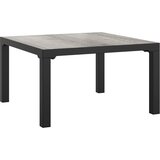  Vrtni stolić za kavu sivi 55 x 55 x 31 cm DPC i čelik | shoptok.hr