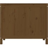  Kutija za rublje boja meda 88,5 x 44 x 76 cm masivna borovina | shoptok.hr
