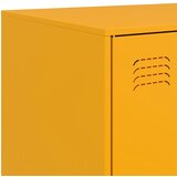  Komoda boja senfa 67 x 39 x 107 cm čelični | shoptok.hr