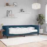  Dnevni krevet s madracem plavi 80 x 200 cm baršunasti | shoptok.hr