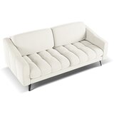 Makamii Bijela baršunasti sofa 202 cm Nalu – | shoptok.hr