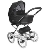 kolica 2u1 Turran Silver Prestige Eco 2 Black