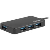  adapter Moth, USB hub, 4x USB 3.0, črna Cene