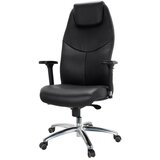 MID.YOU Pisarniški Stol Ferrara, Črna | Shoptok.si