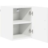 vidaXL Stenska kuhinjska omarica s polico 2 pcs Visok sijaj bela | Shoptok.si