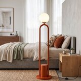 Opviq podna lampa Loop-20453-B, 1 × E27, braon Cene
