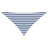  Zunanje sončno senčno platno Modra in bela 2,5 x 2,5 x 3,5 m, (5000221787) | Shoptok.si