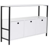 Hanah home Bijeli pomoćni stol u mat dekoru 29,5x120 cm Solace – | shoptok.hr