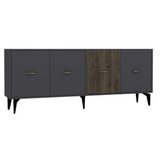 Hanah home komoda verry anthracite walnut | ePonuda.com
