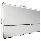 Hanah home ormar floransa 360 bele boje | ePonuda.com