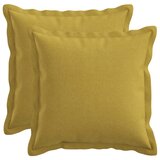 Jastuk s jastukom HOUTEN 2 kom. Svijetlo zelena Umjetni lan - Svijetlo zelena 40 x 40 cm 2 | shoptok.hr