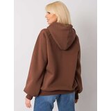 ex moda Sweatshirt-EM-BL-651/2.41X-dark brown | shoptok.hr