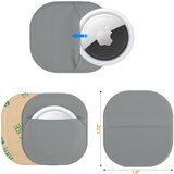 INF eleganten zaščitni etui iz likre za apple airtags grey, (22112179) | Shoptok.si
