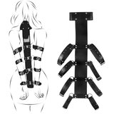 SuperLove Behind-Back Adjustable Harness Black Cijene