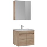 Hanah home Kupatilski ormarić sa umivaonikom i ogledalom (2 komada) Side 65 v2 780 | Eponuda.com