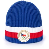Alpine pro Pletená zimní čepice z olympijské kolekce RAŠKOVKA 2 reflex blue varianta s