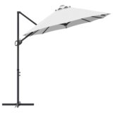 vidaXL Vrtni nadstrešak s zaključavanjem Pijesak 372 x 198 x 253 cm | shoptok.hr