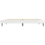  Okvir za krevet visoki sjaj bijeli 140x190 cm konstruirano drvo | shoptok.hr
