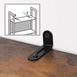  Polica za knjige NAVARO braon/crna | Eponuda.com