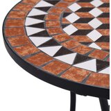 Bistro stolić s mozaikom smeđi 60 cm keramički | shoptok.hr
