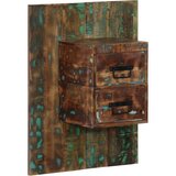  Noćni ormarić Višebojni 60x32x80 cm puno drvo, reciklirano | Eponuda.com