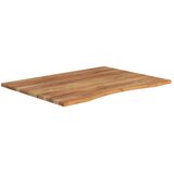  Ploča za radni stol 110x80x2,5 cm pravokutna od drva bagrema | shoptok.hr