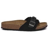 Birkenstock Natikači OITA BLACK LEA CALZ S Črna | Shoptok.si