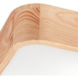  plafonska svetiljka natural square 2xE27/15W/230V 35x35 cm borovina | Eponuda.com