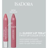 IsaDora Glossy Lip Treat Twist Up Color vlažilna šminka odtenek 03 Beige Rose 3,3 g | Shoptok.si