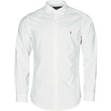 Polo Ralph Lauren CHEMISE AJUSTEE EN OXFORD COL BOUTONNE LOGO PONY PLAYER MULTICO Bijela Cijene