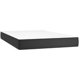  Krevet s oprugama i madracem crni 120 x 200 cm od umjetne kože | shoptok.hr