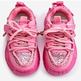 Boto Children's sneakers decorated with sequins pink Liatoma | Eponuda.ba