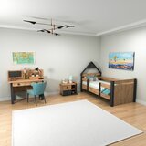 HANAH HOME valerin group 5 atlantic pineanthracite young room set Cene