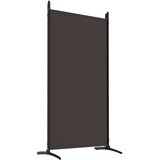 Sobna pregrada sa 6 panela smeđa 520 x 180 cm od tkanine | Eponuda.ba
