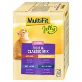 Cat Junior riba i classic mix u želeu 12x100 g