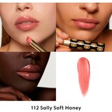 Gucci Beauty Rouge de Beauté Brillant vlažilna šminka odtenek 112 Sally Soft Honey 1.8 g | Shoptok.si