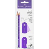  Set Faber-Castell Sparkle, bel vijoličen Cene