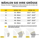 CAMBIVO S 2kosa kompresijske opore za koleno s stabilizatorji in gel blazinico | Shoptok.si