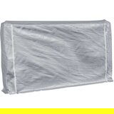  Stalak za drva za ogrjev s kišnom navlakom 250x25x150 cm | shoptok.hr