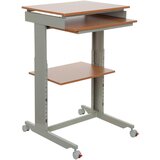 MID.YOU Pisalna Miza Workstation, Siva, Barva Bukve | Shoptok.si